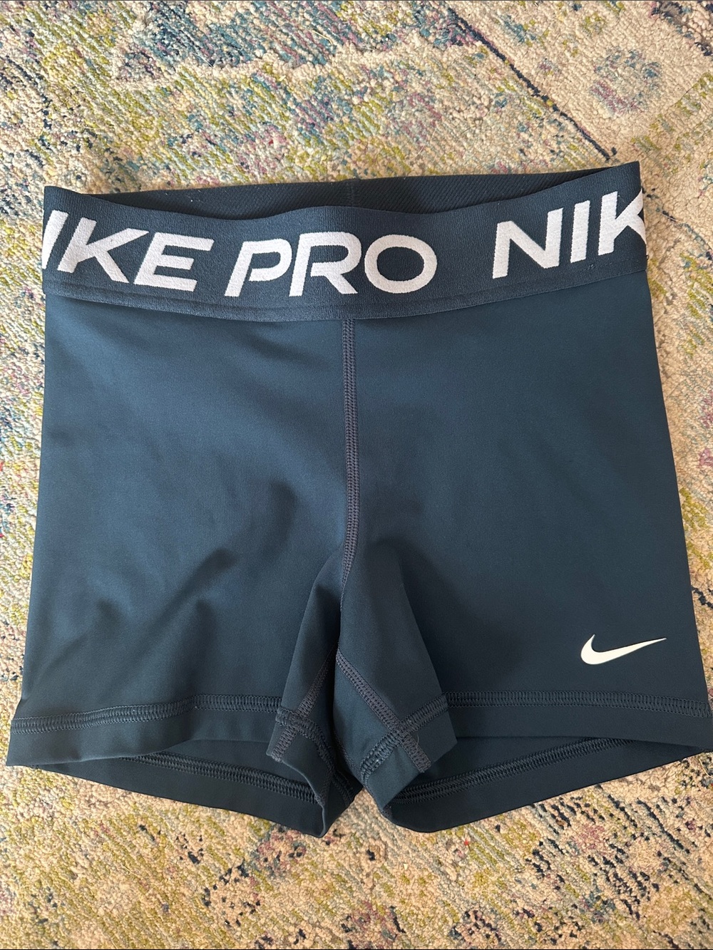 Nike Pro Black High-Rise Performance Shorts
